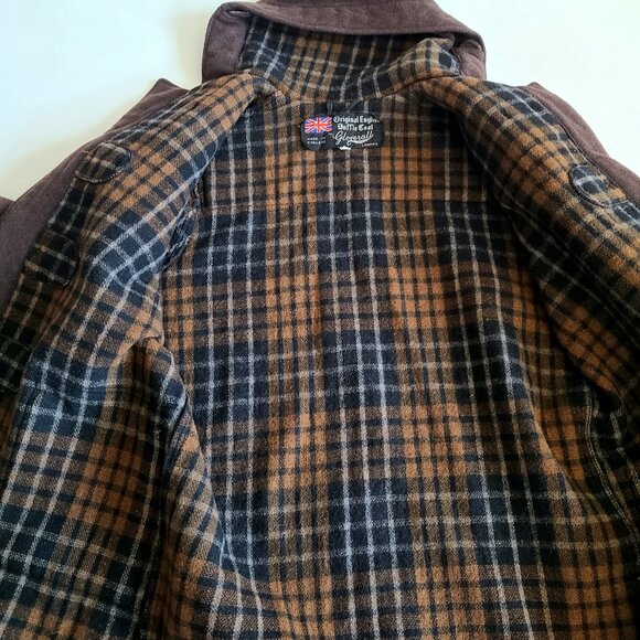 Vintage Original English brown duffle woman wool coat with hood by Gloverall. - Picture 6 of 9